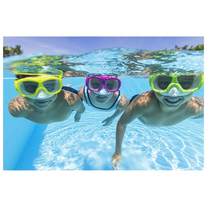 Маска для плавания Aquanaut, от 7 лет, цвет МИКС, 22039 Bestway Маска для плавания Aquanaut, от 7 лет, цвет МИКС, 22039 Bestway