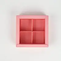 Коробка под 4 конфеты &laquo;Презент&raquo;, 10.5&times;10.5&times;3.5 см