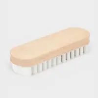 Щётка для замшевой обуви LaDо́m, буковое дерево, 12.3&times;4.3&times;3 см, бежевая