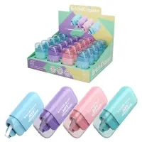 Корректирующая лента 5 мм &times; 6 м, ErichKrause JOY Pastel, компактный размер, защитный колпачок, микс (цена за 1 шт.)