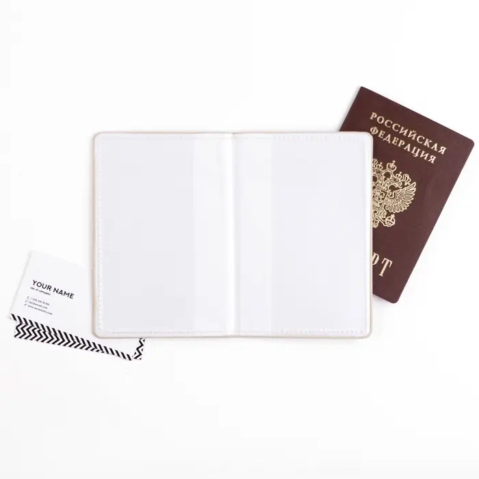 Обложка на паспорт &laquo;Расцветай!&raquo;, искусственная кожа