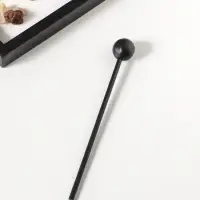 Сад Дзен "Будда в розовом, медитация у гонга" песок+камни+аромапалочки 13,2х15х16 см