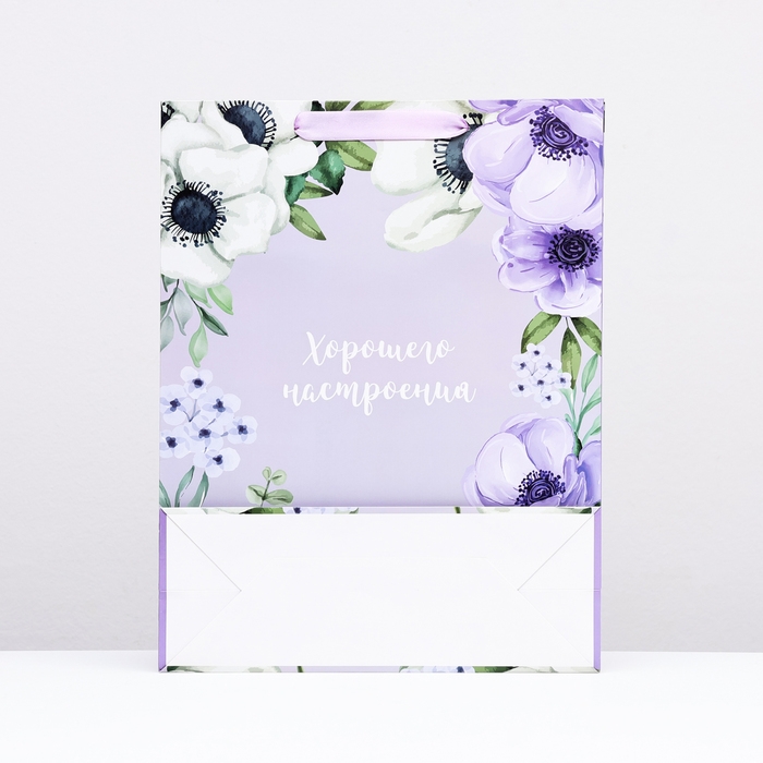 Пакет ламинированный Пакет ламинированный "Будь счастлива каждую секунду", 31 х 40 х 11,5 см