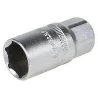 Головка торцевая 1/2"DR шестигранная 21мм свечная, резиновый фиксатор