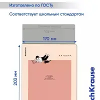 Комплект тетрадей 48 листов в клетку/линейку ErichKrause Study Buddy, 12 штук