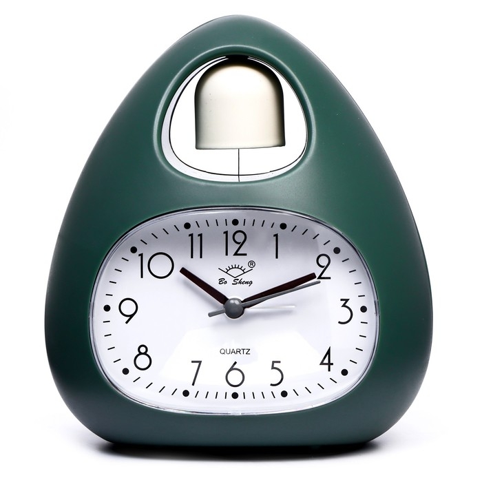 Часы настольные будильник с подсветкой, бесшумные, 2 мелодии, 5 х13 см Часы настольные будильник с подсветкой, бесшумные, 2 мелодии, 5 х13 см