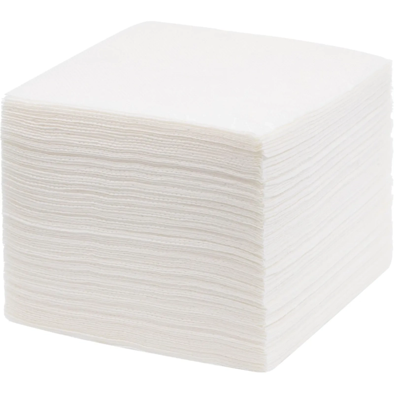 Салфетки бумажные 1-сл.Мягкий знак белые 100шт./уп.c4