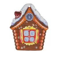 Ёлочная игрушка под роспись &laquo;Зимине напевы&raquo;, 4 основы, краска, кисть