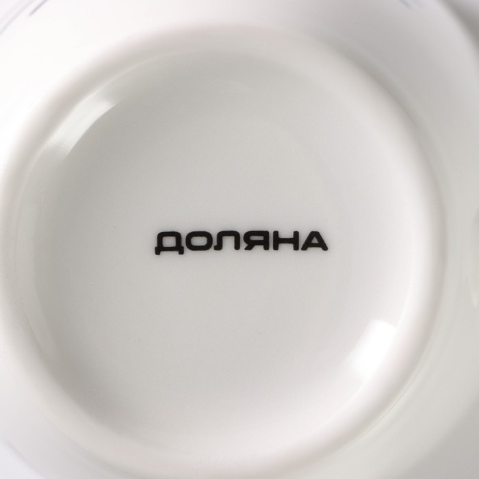 Кружка Доляна «Белый кот», 350 мл, фарфор, цвет белый Кружка Доляна «Белый кот», 350 мл, фарфор, цвет белый