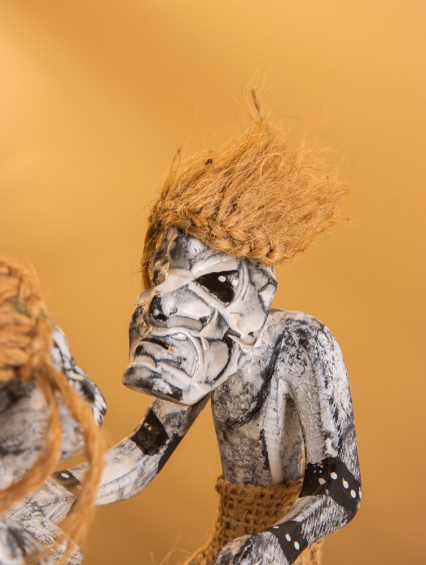 Сувенир «Аборигены танцоры», 17×7.5×21 см, дерево Сувенир «Аборигены танцоры», 17×7.5×21 см, дерево