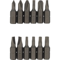 Отвертка Topfort со встроенной трещоткой 5Х и битами 13 предм (569G212)