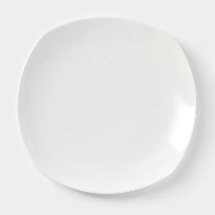 Тарелка пирожковая Wilmax Ilona, d=16.5 см, фарфор, белая