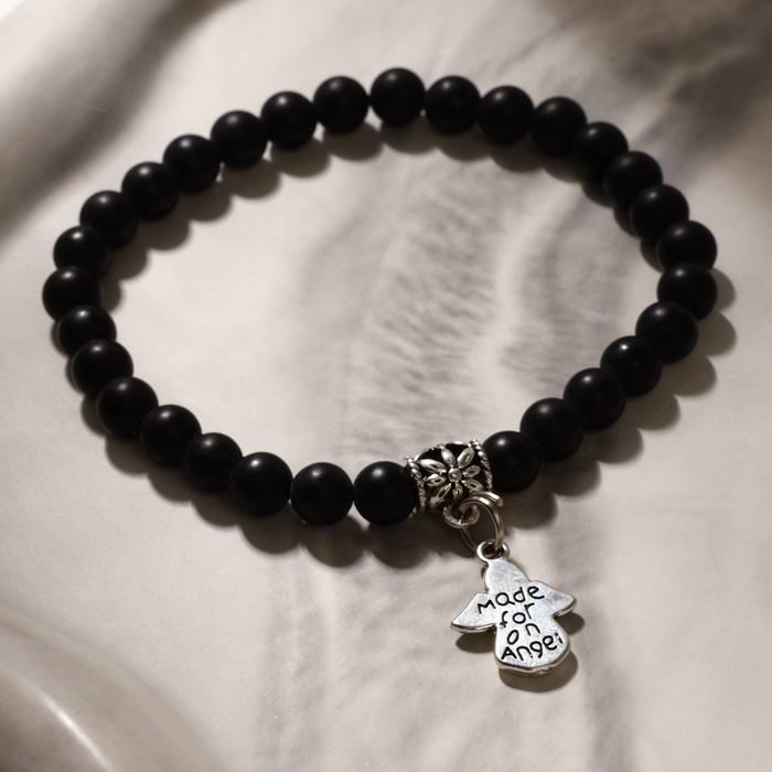 Браслет с подвеской МИКС шар №6 «Шунгит», 5,5см Браслет с подвеской МИКС шар №6 «Шунгит», 5,5см