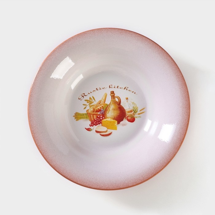 Тарелка глубокая Rustic Kitchen, 500 мл, d=22 см Тарелка глубокая Rustic Kitchen, 500 мл, d=22 см
