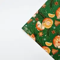 Набор упаковочной бумаги &laquo;Зимняя сказка&raquo;, 4 листа, 70&times;100 см