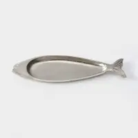 Блюдо сервировочное &laquo;Рыбка&raquo;, 32&times;9&times;1.5 см, алюминий