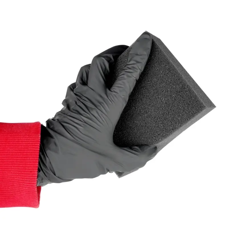 Губка поролоновая AVS SP-15 (чёрная) (120 x 100 x 50 мм) без индивид. упаковки