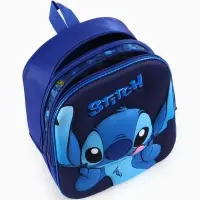 Рюкзак школьный со светодиодными лампочками &laquo;Синий Монстрик&raquo;
