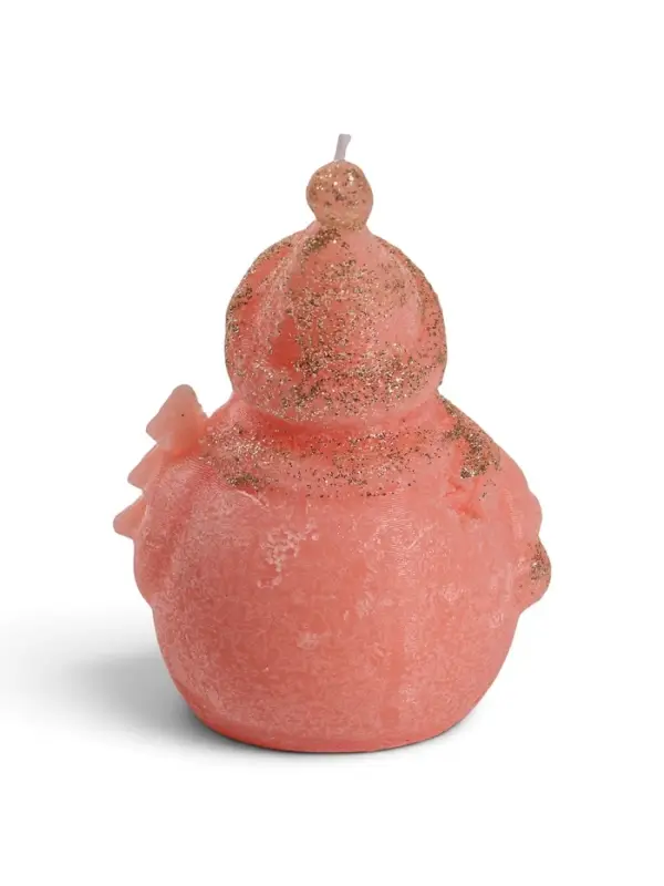 Свеча новогодняя &laquo;Снеговик с ёлочкой&raquo;, 6.1&times;5&times;9 см, 4 ч