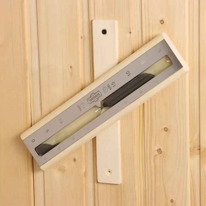 Часы песочные для бани 30&times;7&times;3V-H009-2, дерево, металл