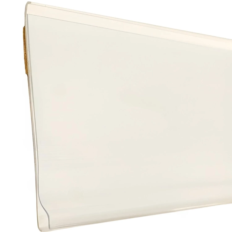 Ценникодержатель полочный DBR39 1250мм, белый 50 шт/уп