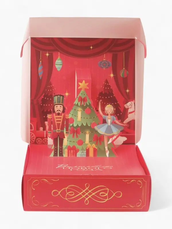 Коробка складная «Щелкунчик», 26×26×8 см Коробка складная «Щелкунчик», 26×26×8 см