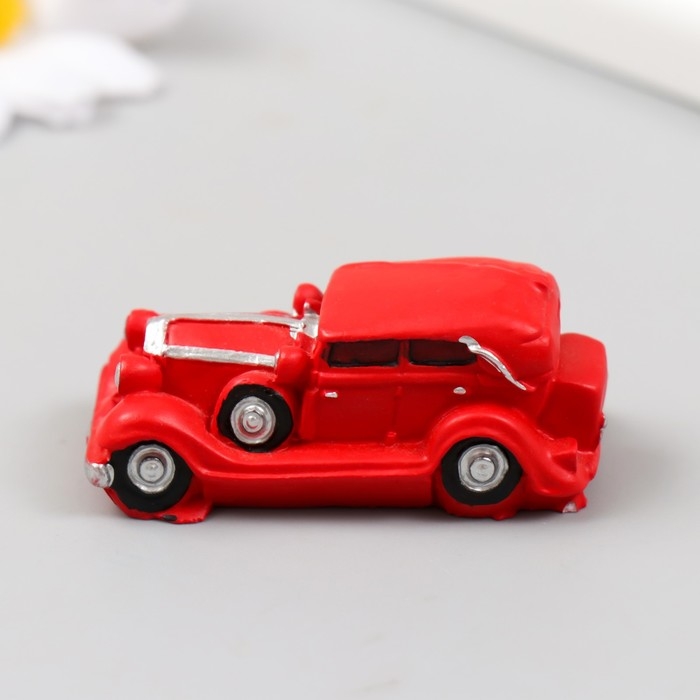 Фигурка для флорариума полистоун  Фигурка для флорариума полистоун "Ретро автомобиль" МИКС 5,5х3х2 см