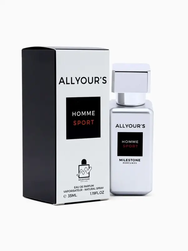 Парфюмерная вода мужская ALL YOUR'S HOMME SPORT, 35 мл (мотив Allure Homme Sport Chanel)