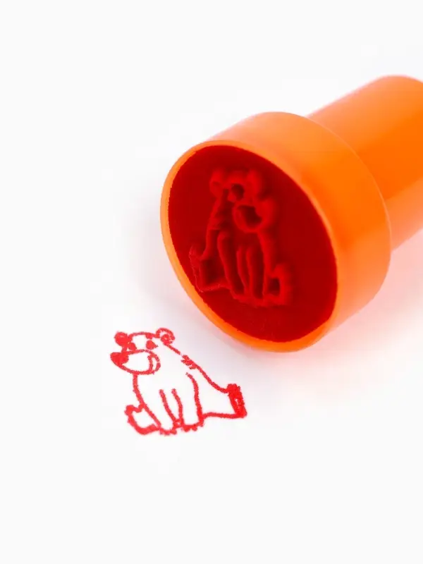 Печать цветная &laquo;Весёлая компания&raquo;, набор 6 шт., МИКС