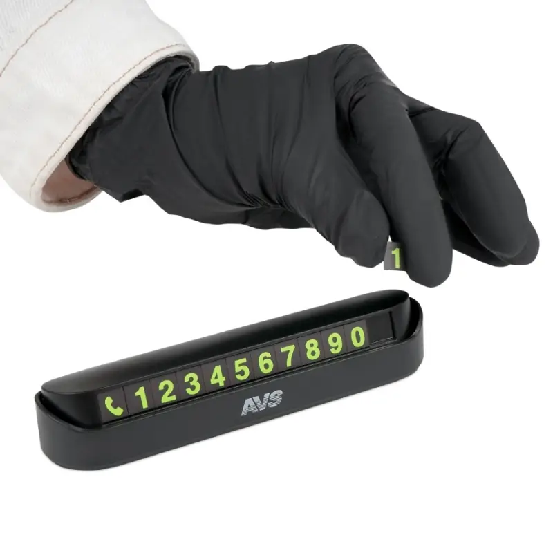 Автовизитка парковочная в автомобиль AVS NC-01