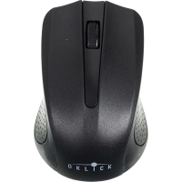 Мышь компьютерная Oklick 485MW черный оптич WLS USB/1600dpi/3but
