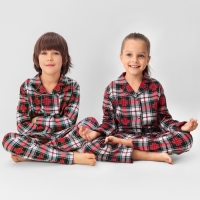 Пижама новогодняя детская KAFTAN Сhristmas time размер 30 (98-104 см)