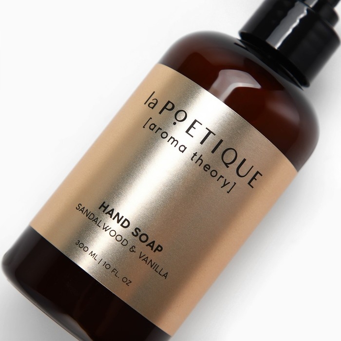 Мыло для рук, 300 мл, аромат сандала и ванили, LA POETIQUE Мыло для рук, 300 мл, аромат сандала и ванили, LA POETIQUE