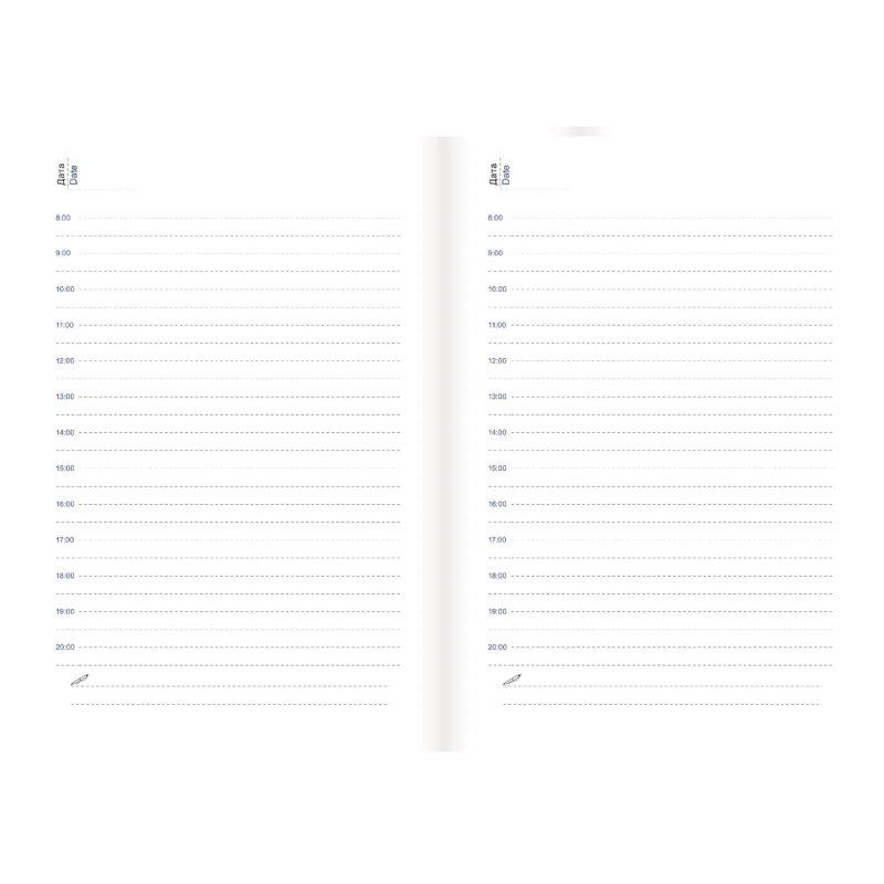 Ежедневник недатированный бордо, А6,100x150, 320стр, Agenda