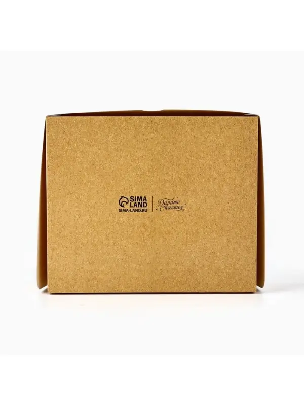 Коробка для кондитерских изделий &laquo;С 23 Февраля!&raquo;, 17&times;20&times;6 см