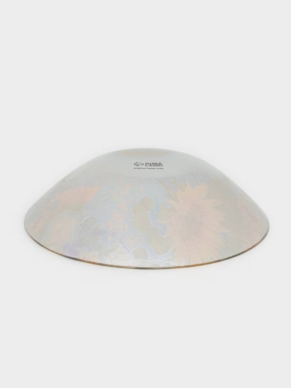 Столовый сервиз Доляна «Подсолнухи», 19 предметов: салатник 1 шт, тарелка десертная 6 шт, тарелка обеденная 6 шт, тарелка суповая 6 шт, стекло, рисунок