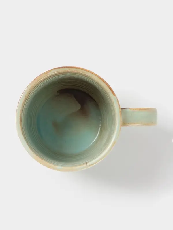 Кружка Magistro Sand Ripples, 300 мл, фарфор, голубая