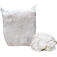 Ветошь лоскут вафельного полотна отбеленный, 10кг/уп_СПБ