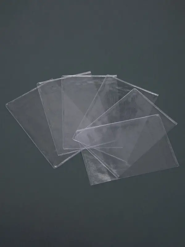 Чехлы для листов паспорта, прозрачный, 10 наборов в упаковке, 100 мкн.