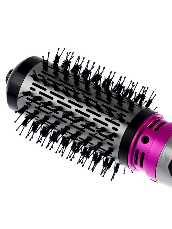 Фен-щетка LFS-03, 1200 Вт, 3 режима нагрева, 3 скорости, серо-розовый Фен-щетка LFS-03, 1200 Вт, 3 режима нагрева, 3 скорости, серо-розовый