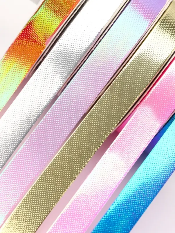 Лента упаковочная для декора и подарков, перламутровая с эффектом перелива, МИКС, 1.2 см &times; 5 м&plusmn;5%