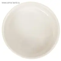 Миска &laquo;Полоски&raquo;, 200 мл, 10.5&times;10.5&times;4 см, керамика, белая, оранжевая