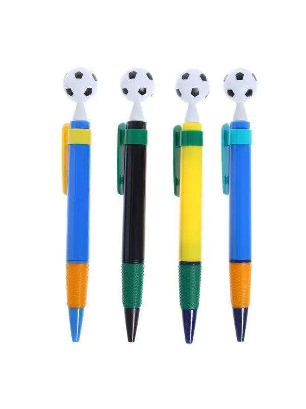 Ручка - прикол шариковая Calligrata «Футбольный мяч», МИКС Ручка - прикол шариковая Calligrata «Футбольный мяч», МИКС