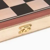 Нарды &laquo;Лабарт&raquo;, деревянная доска 34&times;34 см, с полем для игры в шашки