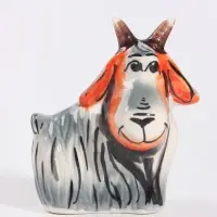 Фигурка фарфоровая &laquo;Козлик Ваня&raquo;, 7.5&times;6&times;4.5 см