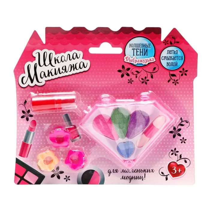 Набор косметики для девочки &laquo;Кристалл&raquo; (оттенки МИКС)