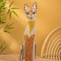 Сувенир &laquo;Кошка&raquo;, 60&times;14&times;6 см, дерево, МИКС