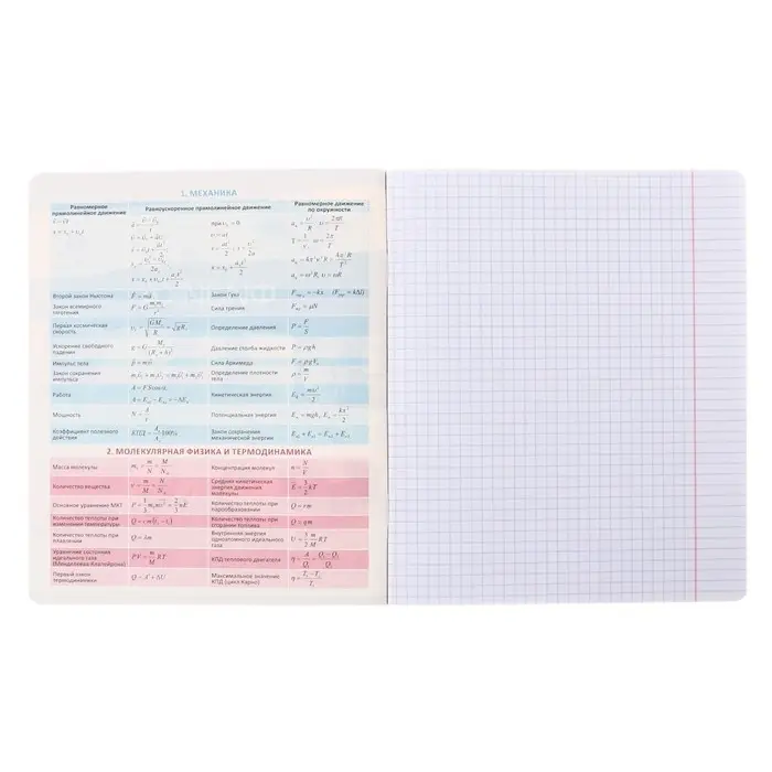 Тетрадь предметная &laquo;Физика&raquo;, 36 листов в клетку, ErichKrause Timeline