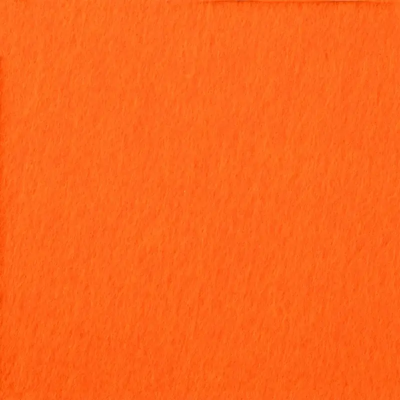 Заготовка из фетра Felt 600, оранжевый неон