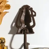 Крючок настенный &laquo;Походный фонарь&raquo;, ключница декоративная, чугун, 19&times;8&times;8.8 см